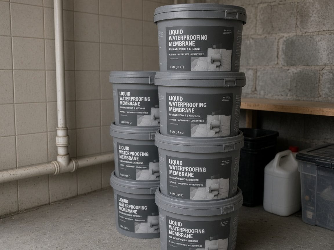 Foto ilustrativa de Impermeabilizante para baños y cocina.