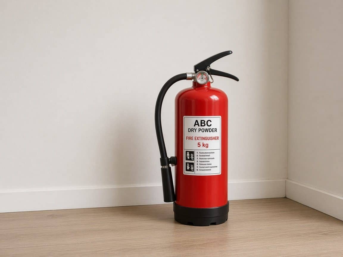Illustrative photo of Matafuego ABC 5 kg.