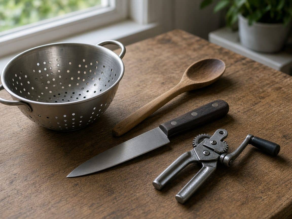 Illustrative photo of Utensilios de cocina.